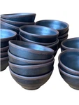 24 Count Delfin Grey Stone TM002 100% Melamine 1/4" 9.25 Oz Bowls. Fixed Price $325.00.