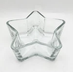 Libbey Glass Candy Dish 6 Star With Lid, Trinket Sea Side Beach. Fixed Price $8.99.