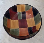 Tabletops Gallery Caracas Large 10" Salad Serving Bowl Handpainted Never Used!. Fixed Price $19.95.