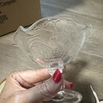 Southern Living At Home Victoria Pressed Glass Compotes Set Of (40504). Fixed Price $15.00.