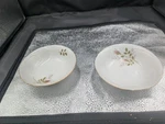 Kahla Bowls Salad Rice Soup 5 1/4" Germany White Set Of 2. Fixed Price $19.90.