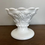 Westmoreland Vintage Paneled Grape Milk Glass 5 Bowl Base No. 1881. Fixed Price $39.99.