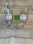 Kate Spade All In Good Taste Two Scoops Ice Cream Soda Glasses New!. Fixed Price $49.99.