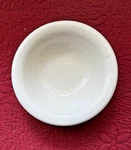 Set 2 Crestware Ceramic Bone Off-white Fruit Bowls Ramekins 3/4" Diameter. Fixed Price $12.00.
