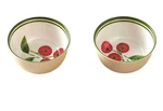 Two (2) Better Homes & Gardens Melamine 2.25 X 4.65 Dip Bowl Set Tomato. Fixed Price $20.00.
