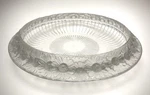 Lalique France Crystal Bowl Marguerite Pattern Circa 1933 Art Deco Signed. Fixed Price $1047.07.