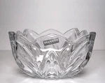 Shannon Tulip Clear Crystal Square Bowl 1/2"X5 Excellent Condition Heavy. Fixed Price $19.99.