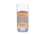 Highball Glass Michael Wainwright Rochelle 24 Karat Gold Platinum Beautiful. Fixed Price $24.99.
