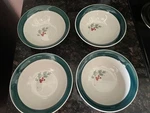 Home Holly Berry Christmas Soup And Or Cereal Bowls 7 Set Of 4. Fixed Price $17.72.