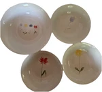 Pier 1 Floral Pasta Bowl Set, Of 4. Fixed Price $50.00.