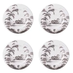Juliska Country Estate Flint Grey Side/cocktail Plate Set Of 4. Fixed Price $163.00.