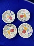 Everyday Gibson Designs Fruit Grove Soup Cereal Bowl Apples Pears - 4PCS.. Fixed Price $28.00.