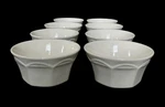 Set Of 8 Steelite International 4.25 Fruit Dessert Bowls Cream Ware England Euc. Fixed Price $34.89.