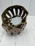 Hearth & Hand Magnolia Wavy Edge Stoneware Berry Bowls Set Of 2 Taupe Green. Fixed Price $24.99.