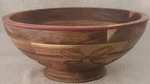 Martha Stewart Collection Serving Bowl 11 In., Acacia Wood, Centerpiece. Fixed Price $90.00.