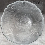 5 Arcoroc Fleur Small Fruit Dessert Bowls Berry Flower Clear Glass Cupped Petals. Fixed Price $39.00.