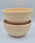 2 Piece Pier 1 New Essentials Butter 6" Coupe Cereal Bowl Set Yellow Read. Fixed Price $14.00.