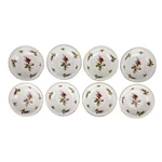 Vintage Floral Park FLP1 Moss Rose Fruit Sauce Bowls 5 3/8" Japan. Fixed Price $39.97.