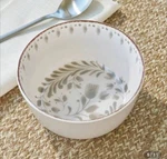 Better Homes & Gardens Melamine 2.8" X 6.3" Cereal Bowl Set Grey - Of 4. Fixed Price $17.99.