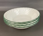 Corelle 7 1/4" Callaway Soup/cereal Bowls Swirl Pattern. Fixed Price $11.95.