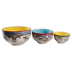 Euro Ceramica Zanzibar Mixing Bowl Set 11361067. Fixed Price $74.95.