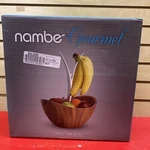 Nambe Fruit Tree Bowl With Banana Hanger MT0392 New Boxed. Fixed Price $144.99.