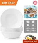 Corelle Vitrelle 18-OZ Soup/cereal Bowls Set Of 6 Chip & Crack Resistant Dinnerw. Fixed Price $38.92.