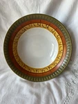 Vintage Casual Ceram Galaxy 8007 Mcm Vegetable Serving Bowl 10". Fixed Price $30.00.
