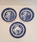 Johnson Brothers Blue Willow Cereal Fruit Bowls England 1883 Stamp 5.75". Fixed Price $24.99.
