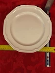Mikasa Ultima + Antique White Octagon Rimmed 11 Dinner Plate Hk 400. Fixed Price $72.81.