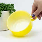 Vintage J-2711 Yellow Glasbake Stackable Soup Bowl. Fixed Price $12.00.