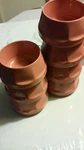 The Heritage Collection Dinex Mauve Soup Bowl Cup Insulated Lot Of 7. Fixed Price $21.00.