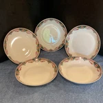 Haviland Geneva France Porcelain Soup Bowl,ivory Floral, Round, 5-PIECE. Fixed Price $25.00.