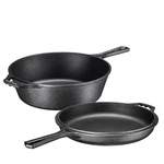 Cast Iron Skillet 3 Quart Pre-seasoned Dutch Oven Deep Pot With Ha. Fixed Price $257.57.