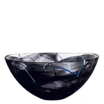 Kosta Boda Serveware Black Contrast Bowl, 3 Sizes. Fixed Price $69.00.
