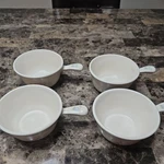 Pfaltzgraff Pastel Floral Porcelain Soup Bowl With Handle. Set Of 4. Fixed Price $40.00.