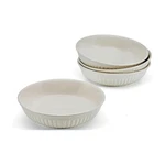 Mikasa Italian Countryside Cream Pasta Bowls Set Of 4 9.25 Inch Dinnerware. Fixed Price $90.54.