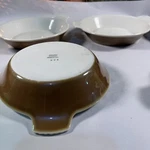Six Vintage Coors Thermo Porcelain #474 6 Round Bowls. Reg. U.s. Patent Office.. Fixed Price $75.00.