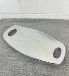 Nambe 610 Silver Plated Handle Oval Platter New Original Box 1992 Vtg. Fixed Price $25.00.