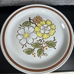 Imperial Stoneware Summertime H-1001 Countryside H-1000 Dinner Plates (4). Fixed Price $40.00.