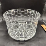 Villeroy & Boch Boston Crystal Serving Bowl 8" - Large Clear Faceted Glass. Fixed Price $34.99.