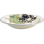 Pier 1 Macintosh Soup Salad Bowl England Angleterre Pear Grape Design 8.5". Fixed Price $8.95.