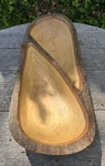 Enrico Hand Carved Mango Wood Divided Tray Decorative Serving Bowl Dish 18 X 6. Fixed Price $27.00.