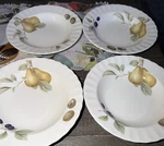 Set Of 4 Mikasa Maxima Belle Terre 9 Rimmed Soup Salad Pasta Bowls -mint. Fixed Price $29.99.