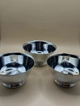 Oneida Paul Revere Reproduction Silver Plate Bowl Set Of 3. Fixed Price $16.00.