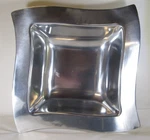 Villeroy & Boch Metal New Wave Caffe 13" Large Square Salad Serving Bowl. Fixed Price $39.99.