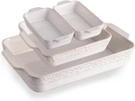 Casserole Dishes For Oven, Ceramic Bakeware Set Of 4, Rectangular Baking. Fixed Price $59.49.