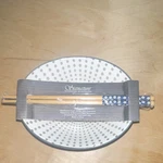 Signature Housewares Oval Stoneware Ramen Bowl Polka Dot Pattern With Chopsticks. Fixed Price $19.99.