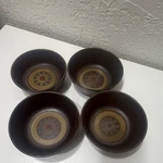 Set Of 4 Denby Arabesque Pottery Bowls 5. Fixed Price $35.00.
