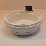 Mud Pie Ceramic Snowman Serving Bowl, Dishwasher & Microwave Safe, Christmas. Fixed Price $22.50.